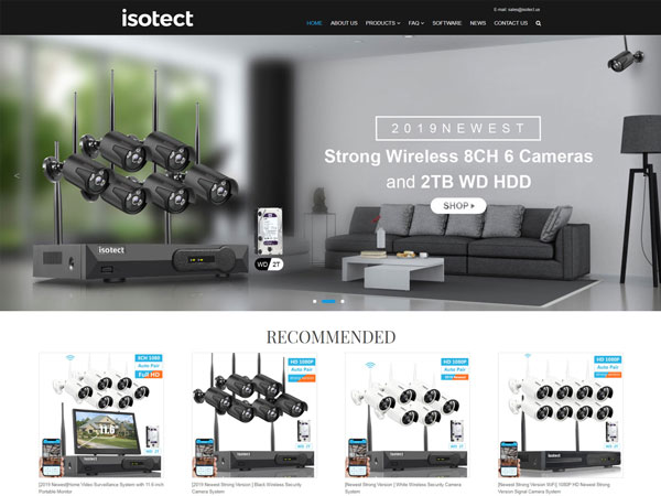 Isotect网站制作